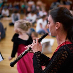 9:30 a 11:00 Hravý Woodwind / Studio Itaka (s dětmi od 0 do 3 let)